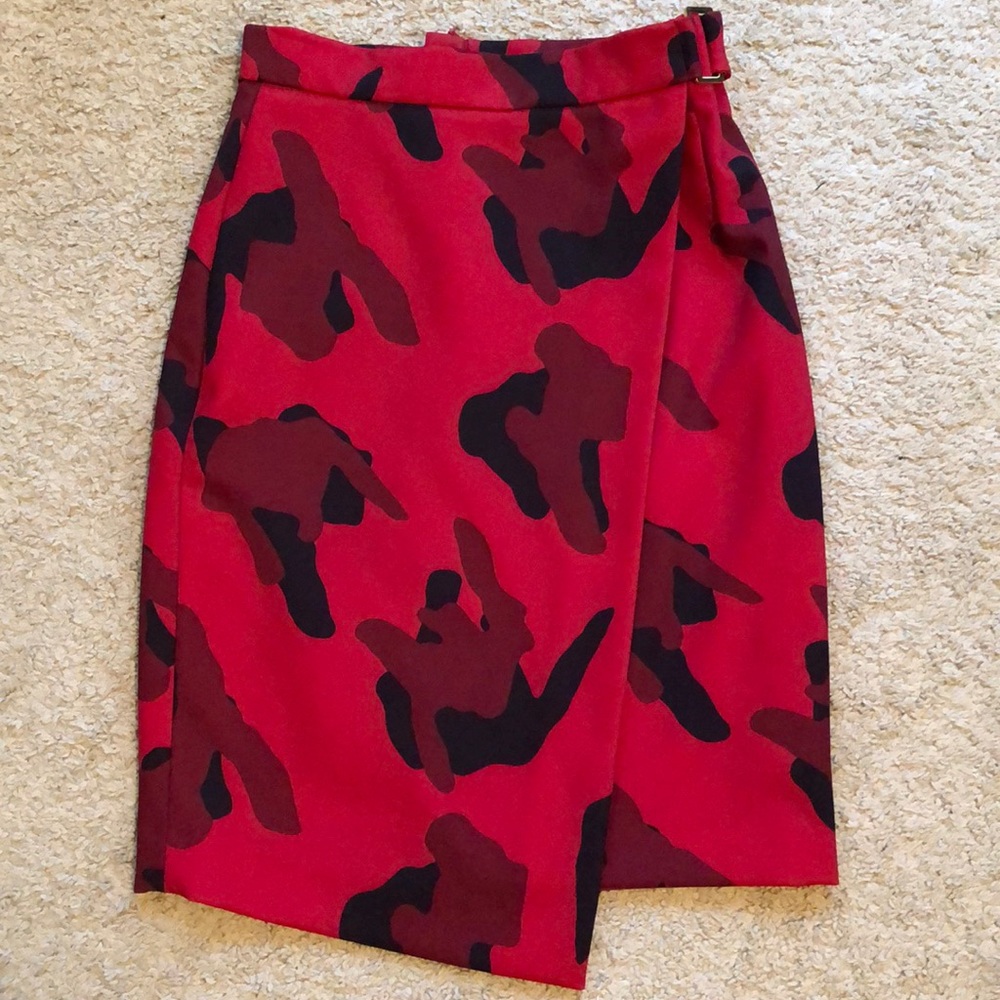 Red & Black Skirt